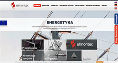 Desktop Screenshot of elmonter.pl