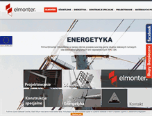 Tablet Screenshot of elmonter.pl